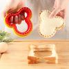 Stainless Steel Sandwich Cutting Mold Cookie Bread Cutting Mold Vegetable Fruit Cutting and Embossing Mold Butterfly Dough Mould