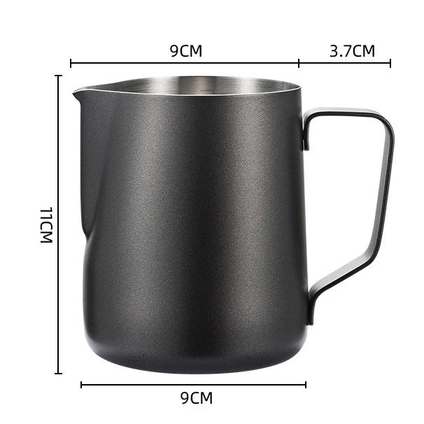 Milk Frothing Pitcher Latte Milk Frother Jug Barista spresso Fine Steel Jars Coffee Shop Accessories Durable Durable