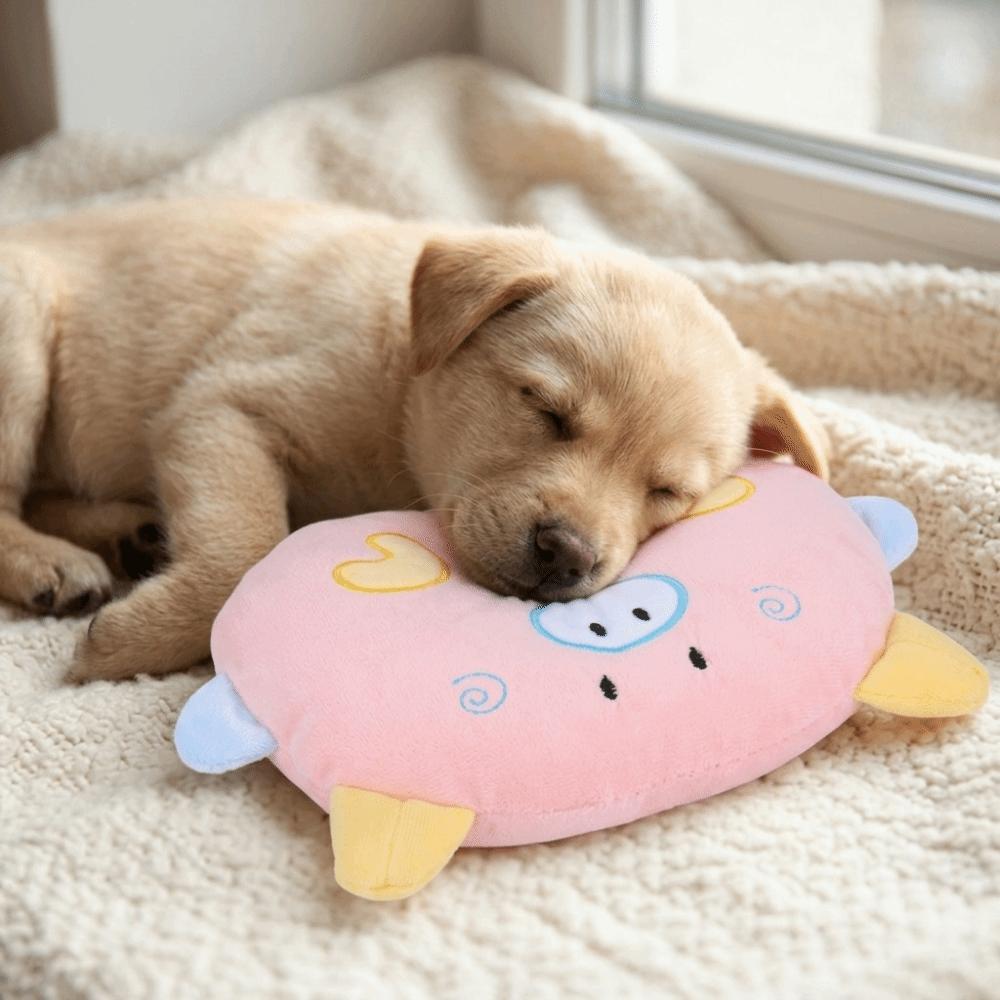 Cartoon Pig Pet Pad Rectangular Shape Young Pet Pad Anti Flat Head Cat Dog Pad Deep Sleep