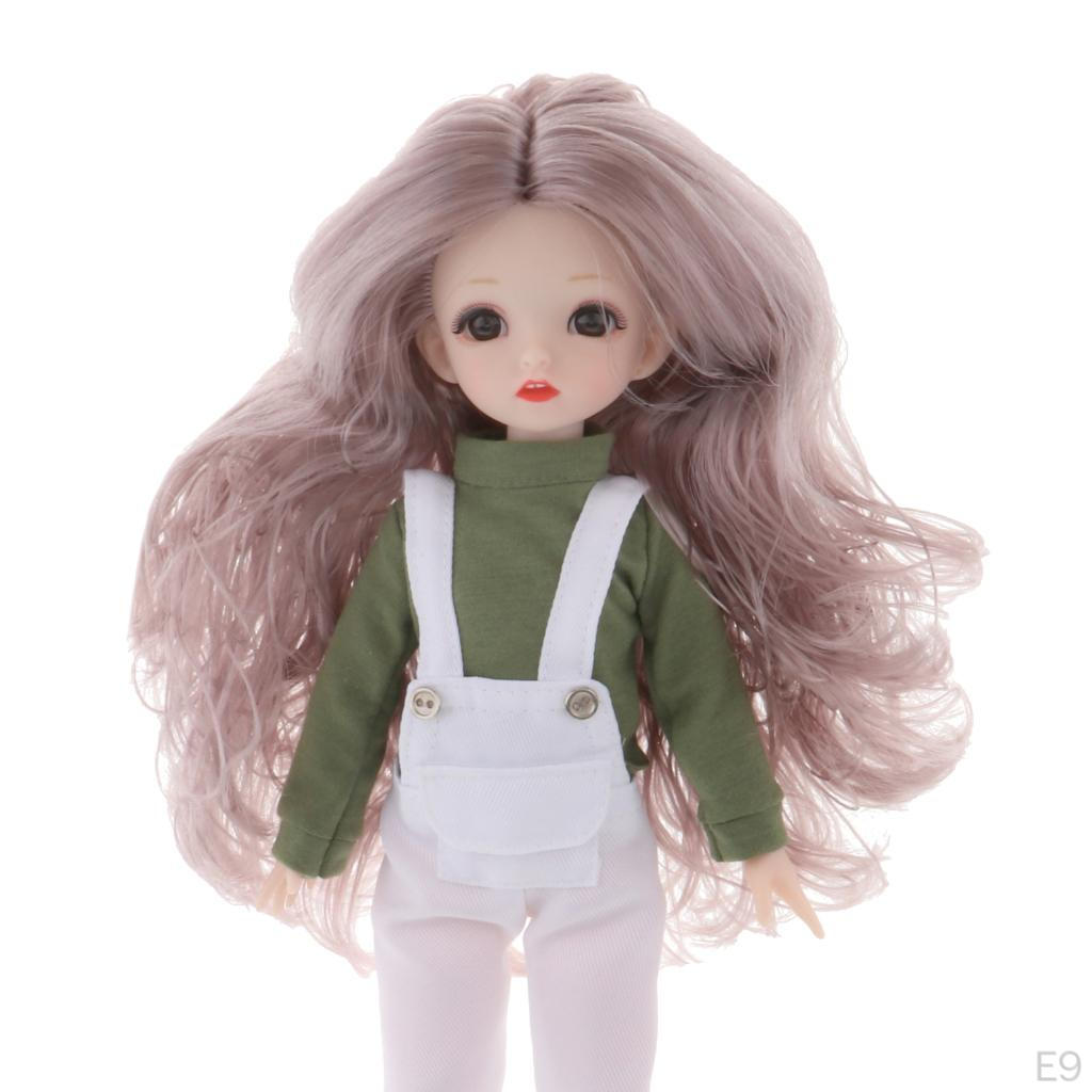 1 / 6 16 Ball Joints Girl Doll with Clothes