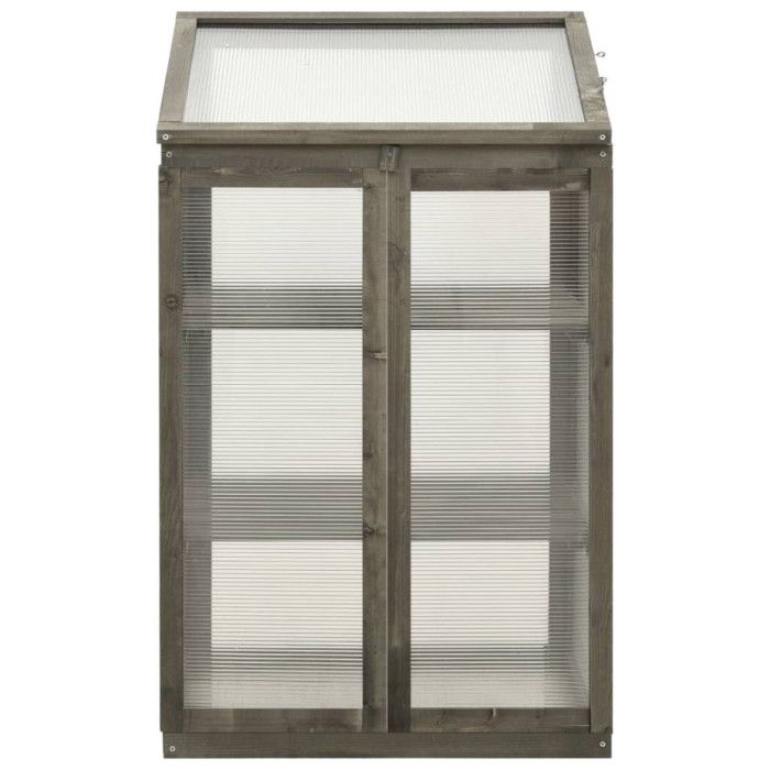 VidaXL Serre 60x45x100 cm Bois de sapin 314849