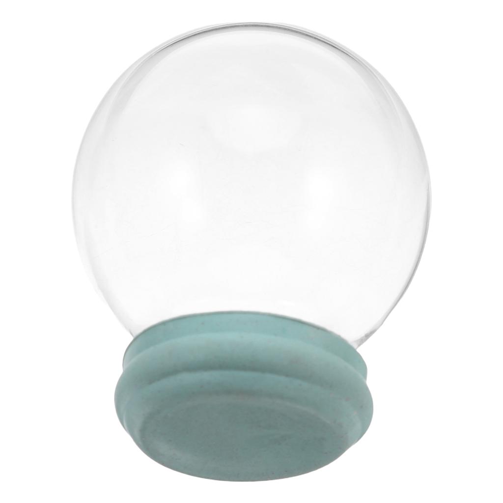 Glass Snow Globe Empty Clear Dome DIY Craft Supplies Snow Globe Making Kit for DIY Projects Glass Globes Clear Fillable Baubles