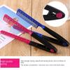 Natural Hairdressing Combs Folding Curling Comb Barber Accessories Fluffy Artifact  Hair
