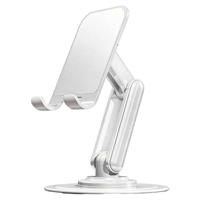 Adjustable Three Rotatable Desk Stand Foldable Portable Not Slip Lightweight Strong Bracket for Phones Tablets