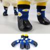 4Pcs/Set Non-Slip Knitted Dog Socks Pet Puppy Shoes Soft Cotton for Chihuahua  m