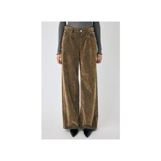 MOUSSY MIDRISE CORDUROY buggy (BEG)