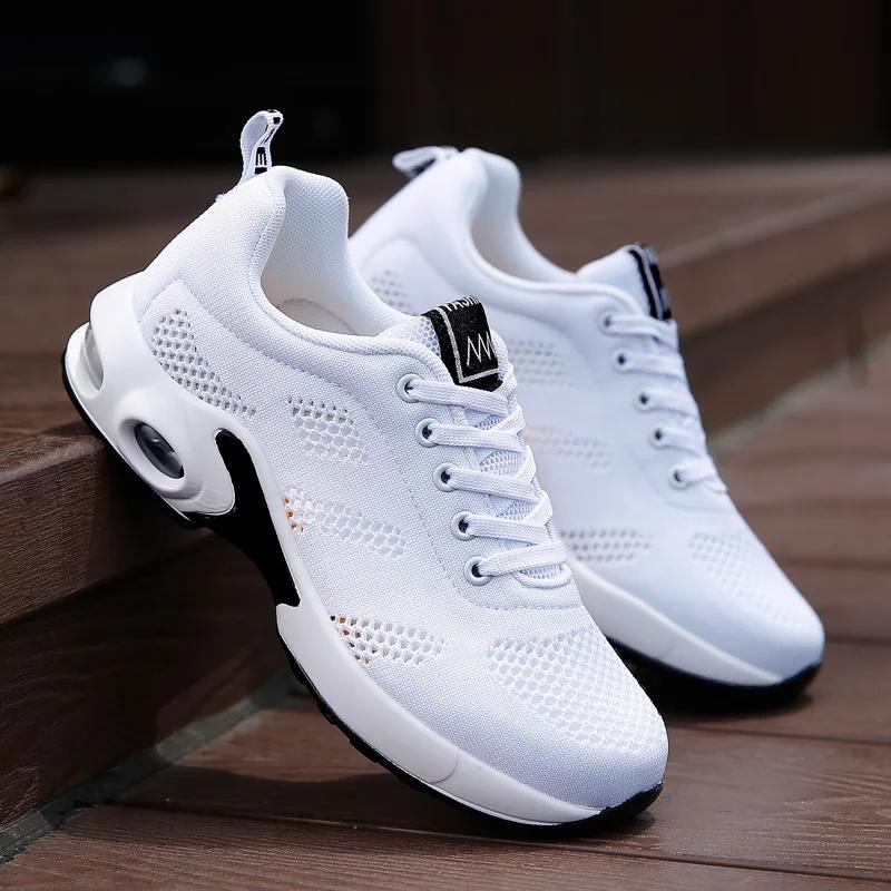 Women Platform Casual Sneakers Shoes Mesh Breathable Running Shoes Chunky Summer Sports Tenis Shoes Luxury Vulcanize Shoes