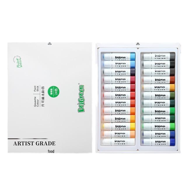Dankelin Watercolor Sticks: Washable Soft Macaron Crayons for Kids.