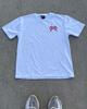 Street Vintage Alphabet Print Kurzarm Oversized T-Shirt Herren y2k Goth Harajuku Mode Paar Lässig Locker Trend Top