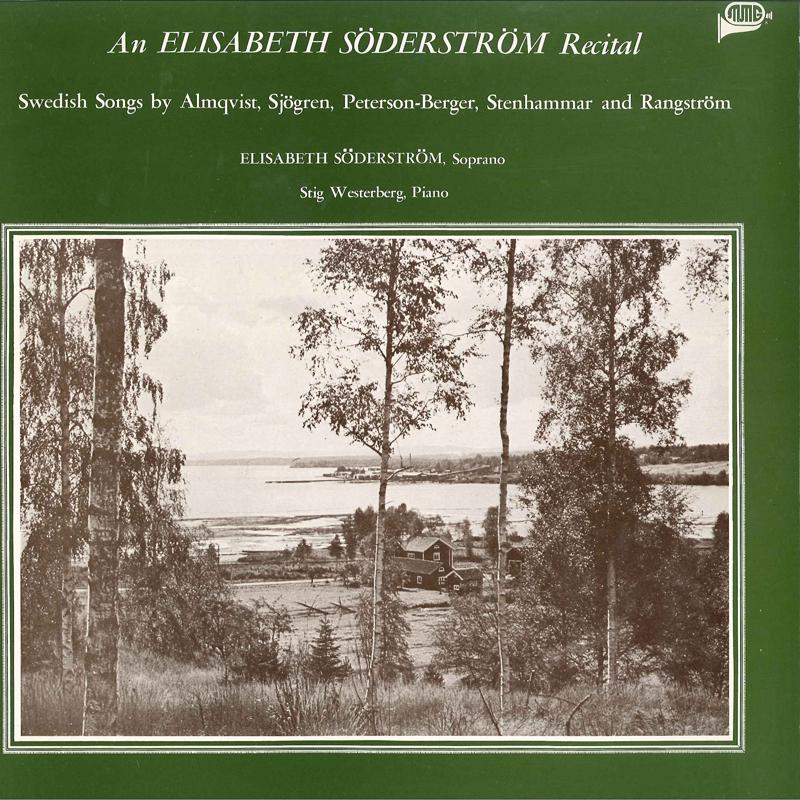 

LP Record ELISABETH SODERSTROM, STIG WESTERBE - Elisabeth Soderstrom RECITAL H6066 PIONEER Japan Classical Used