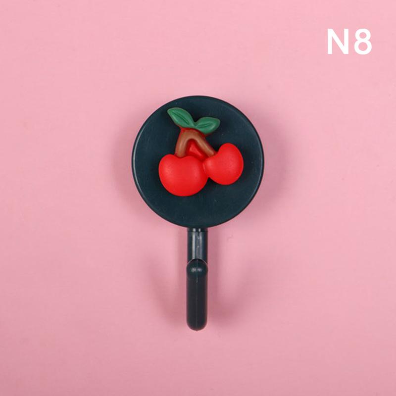 

Милые настенные крючки держатель для ключей подвеска на дверь пластиковый самоклеящийся настенный крючок мультяшный крючок