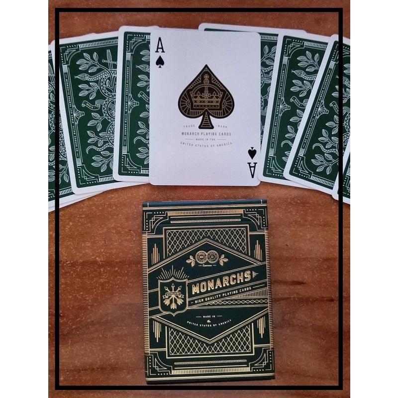 Theory11 Monarch Oyun Kartları Bisiklet Monarchs Destesi Poker Boyutu Kart Oyunları Sihir Hileleri
