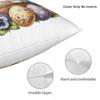 Sleep Easter Rabbit Pillow Cover Eggs Novelty Pillow Case For Office Home Decorative Cushion Cover Pillowcases Birthday Present