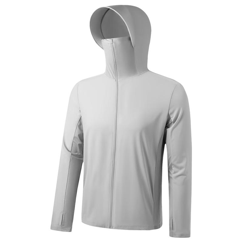 MINISO Men's Summer Ice Silk UPF100+ Sun Protection Fishing Hoodie