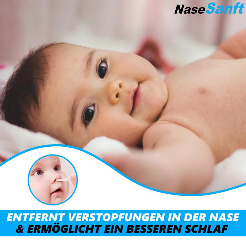 NaseSanft Baby Nasenpinzette Nasenreiniger Nasen Reiniger Pflege Zange Sauger