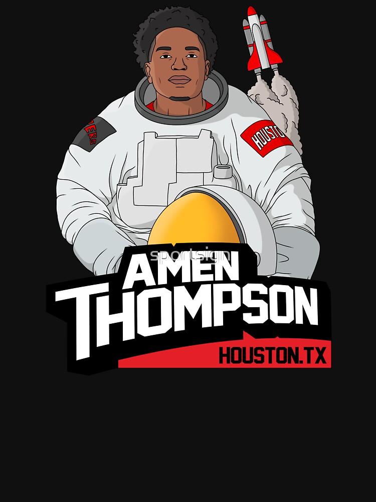 NBA 2K Amen Thompson - Houston Basketball Astronaut Classic Unisex T-Shirt