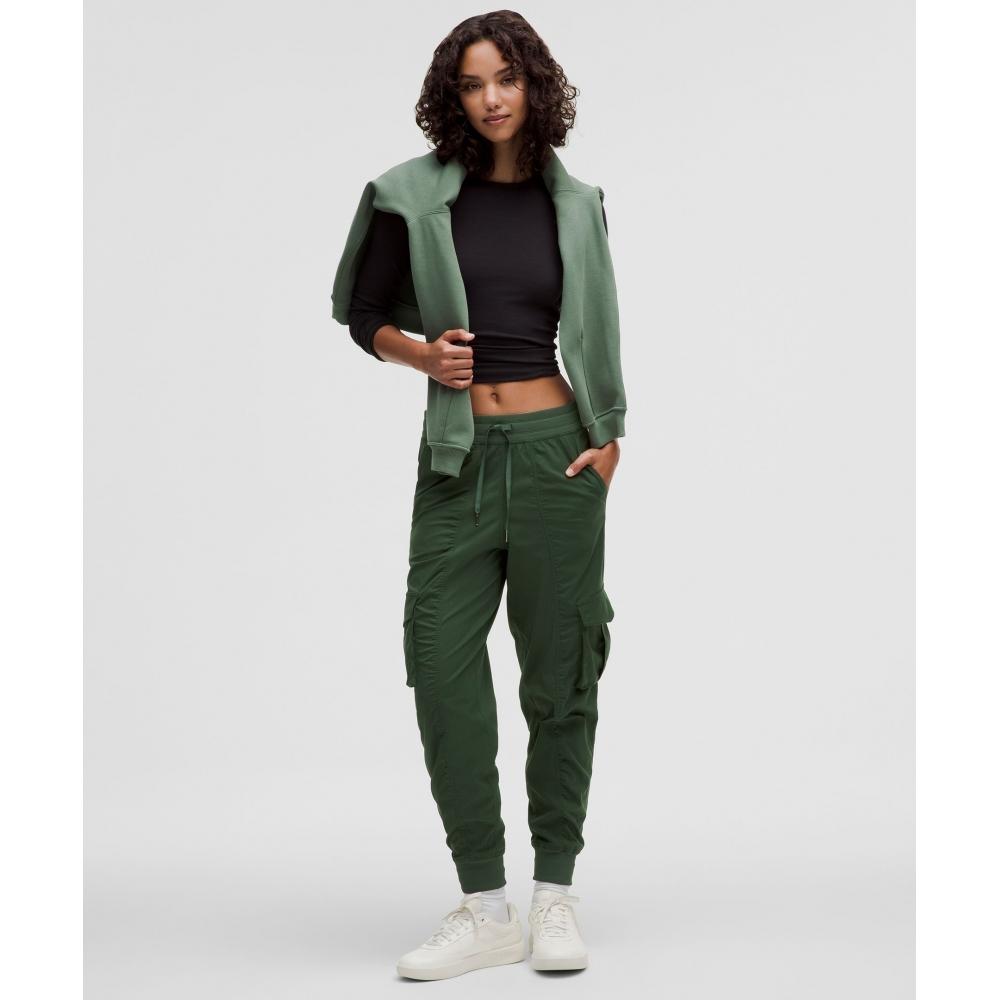 Lululemon Dance Studio Relaxed Fit Mid Rise Cargo Jogger Legacy Green
