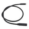 Sykkelmotor Forlengelseskabel 60CM Lengde 6 Pins Regntett ABS Hjulmotor Forlengelseskabel