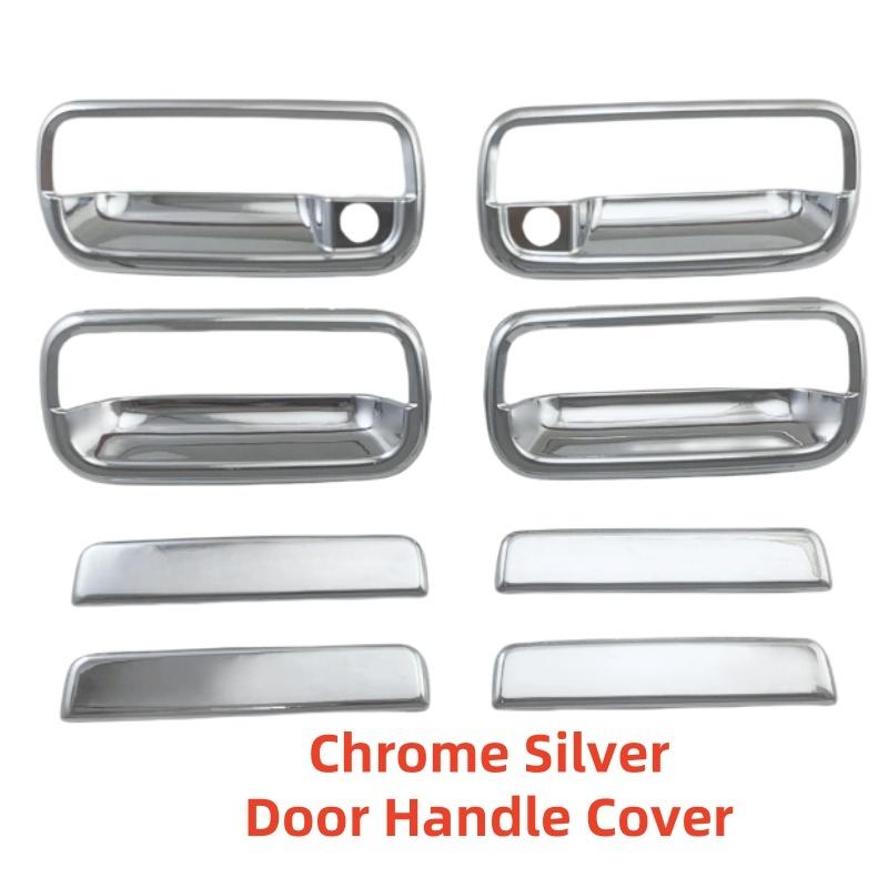 For Toyota Hilux SURF 1996 1997 1998 1999 2000 2001 ABS Chrome Car Accessories Plated Door Handle Bowl Covers Trim Paste Style