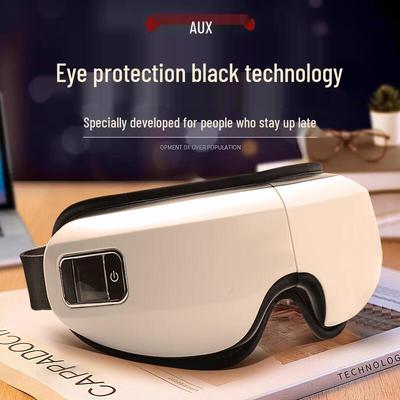 AUX Eye Massager with Heat, Music & Airbag Massage CN Plug (adapter Included)