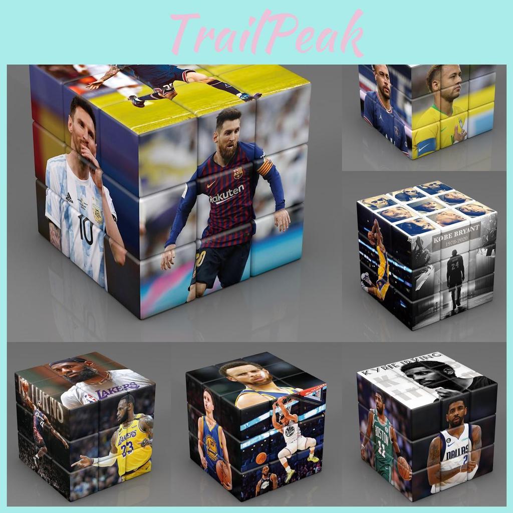 Unique Neymar Soccer Star Rubik's Cube Stylish 3x3 Puzzle Toy For Fans And Collectors