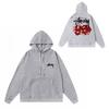 Mens Oversized Hooded Sweatshirt With Letter Print Heavyweight Cotton Winter Streetwear Style