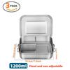 Stainless Steel Lunch Box for Kids And Adults, Portable Leak-Proof Bento Box, Travel Food Meal Prep Container Dishwasher Safe