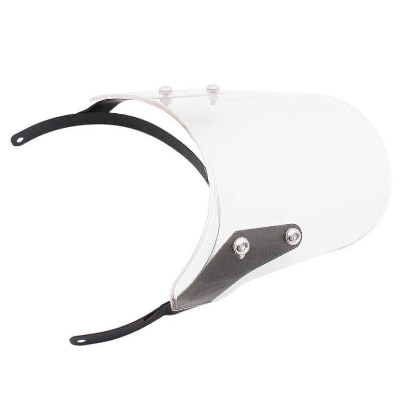 Motorcycle Black Windshield Wind Deflector Windscreen Fairing For Royal Enfield Classic 500