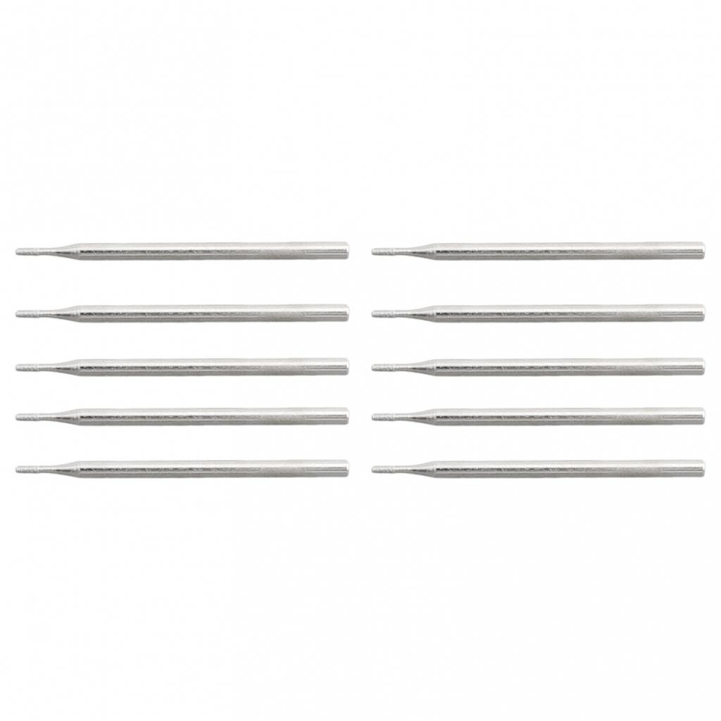 Drill Bit Bit Rotary Diamond Sleeve Shape 1-4mm 1/1.2/1.5/1.8/2/2.5/3/4mm
