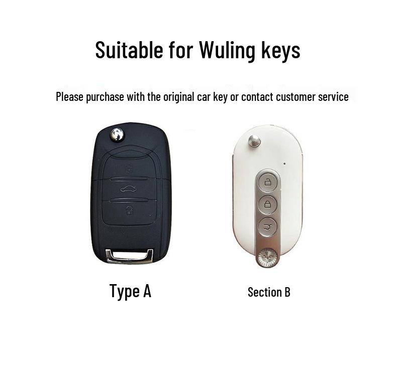 High-End Wuling Mini Key Cover for Mini Macaron Third Gen Miniev Hongguang S3