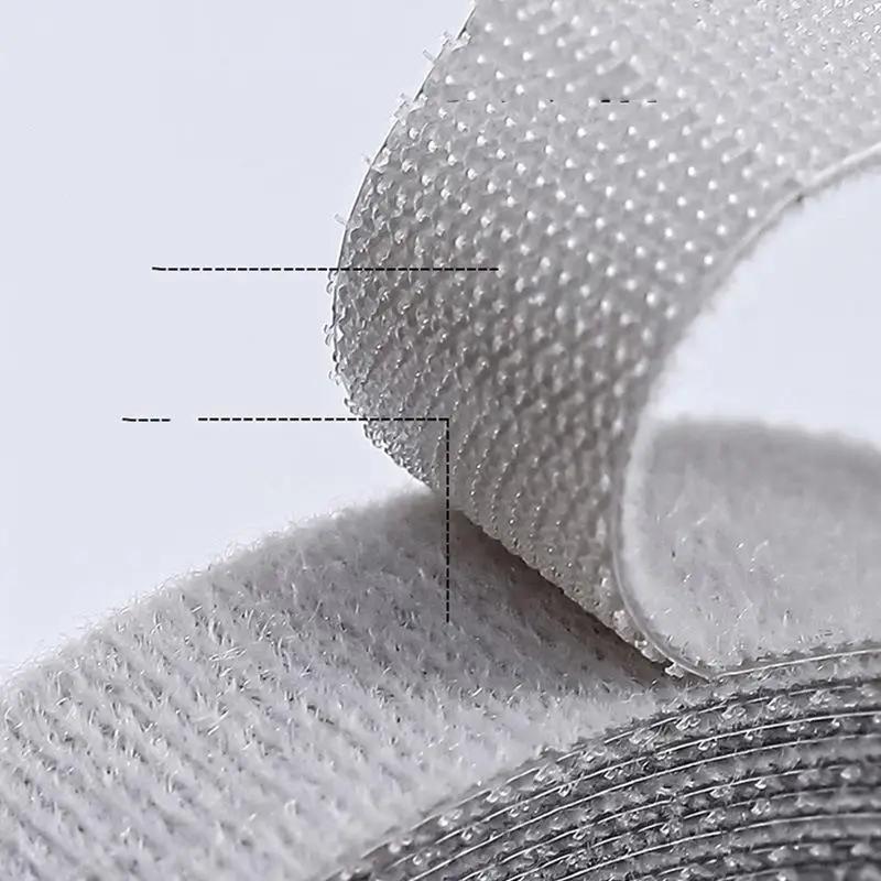 Bandă adezivă de fixare, cablu de date, placă de inserție, depozitare cablu, utilizare repetată a legăturilor cu fermoar, legătură de cablu 1,2 cm * 5 m