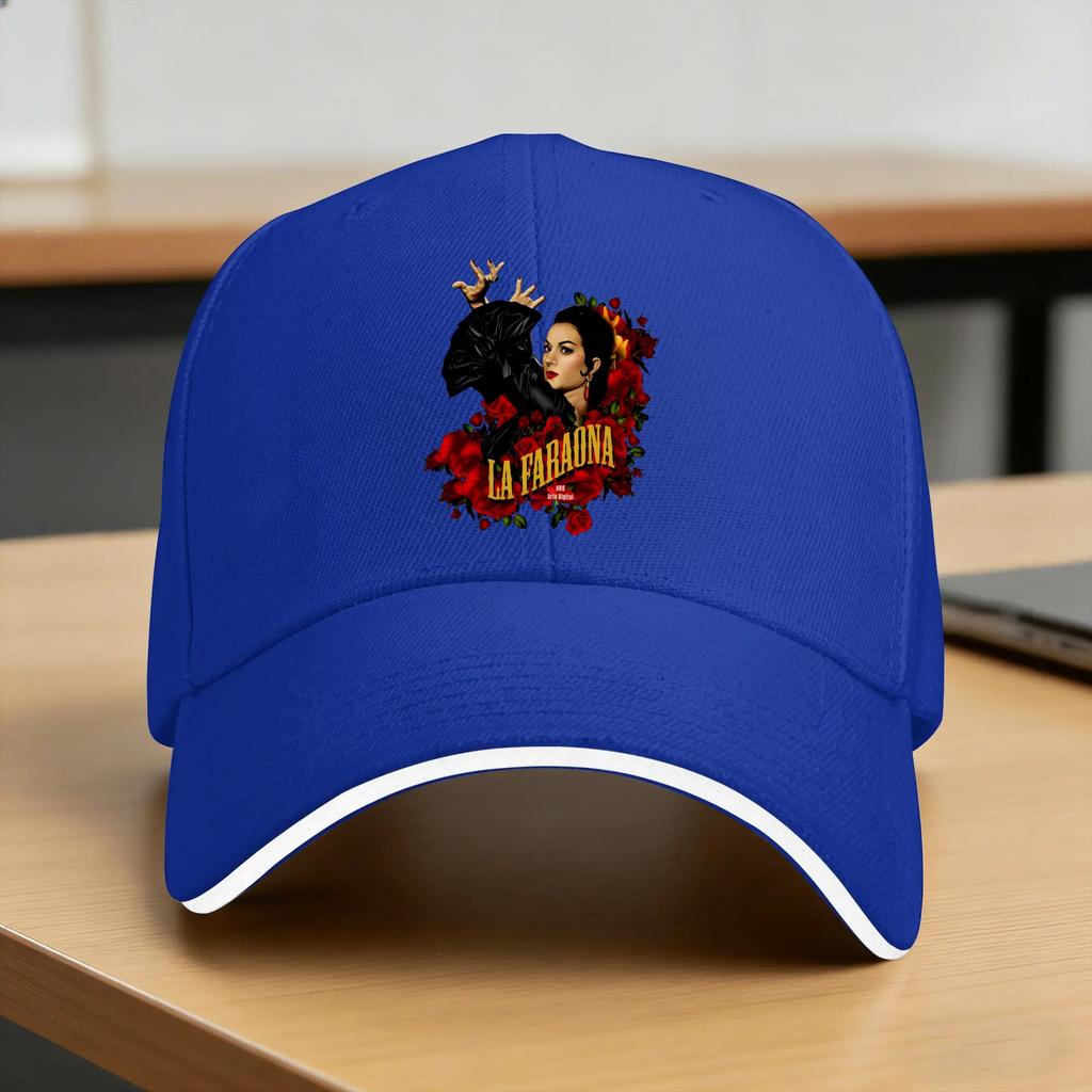 Summer Casual Baseball Cap Lola Flores Outdoor Gym Trucker Hat For Men Women Adjustable Y2K Funny Snapback Cap