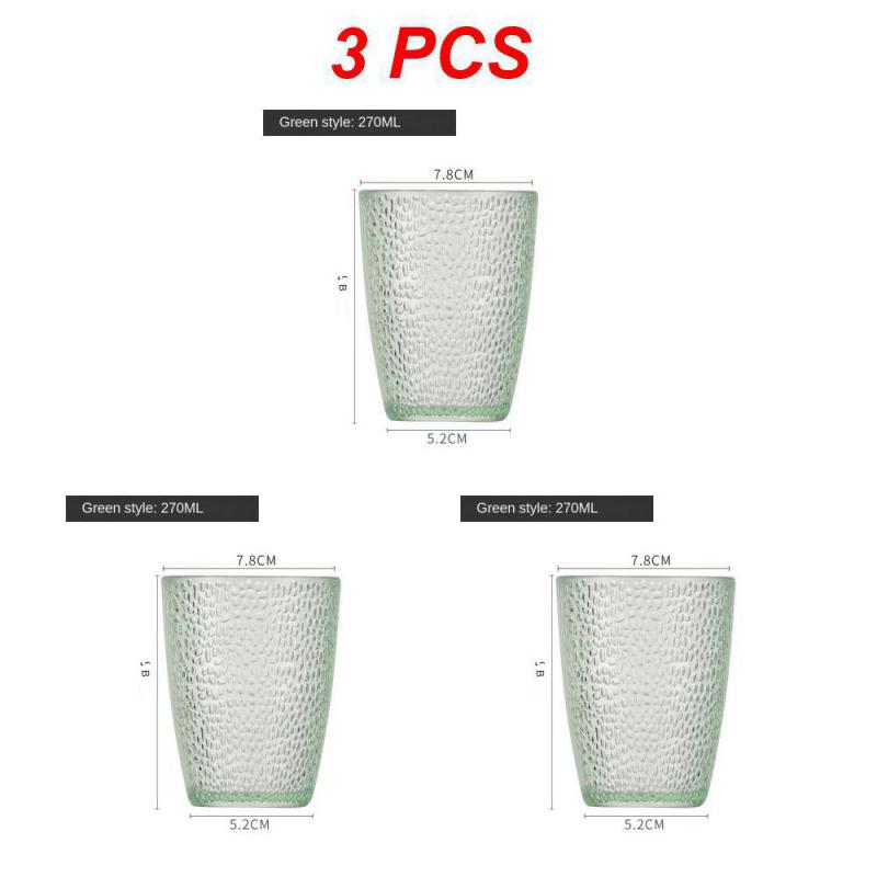 Acrylbruchsichere Trinkbecher Set Heimparty KTV Farbige Flachboden Bierkrug Stapelbar Restaurant Saft Kaffee Tee Wasserbecher