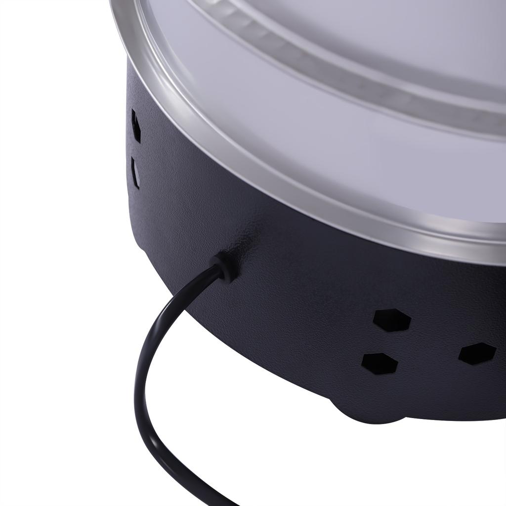 110V Electric Coffee Bean Cooler Household Home Coffee Roasting Cooling Machine 304 Stainless Steel 34W 2-Layer