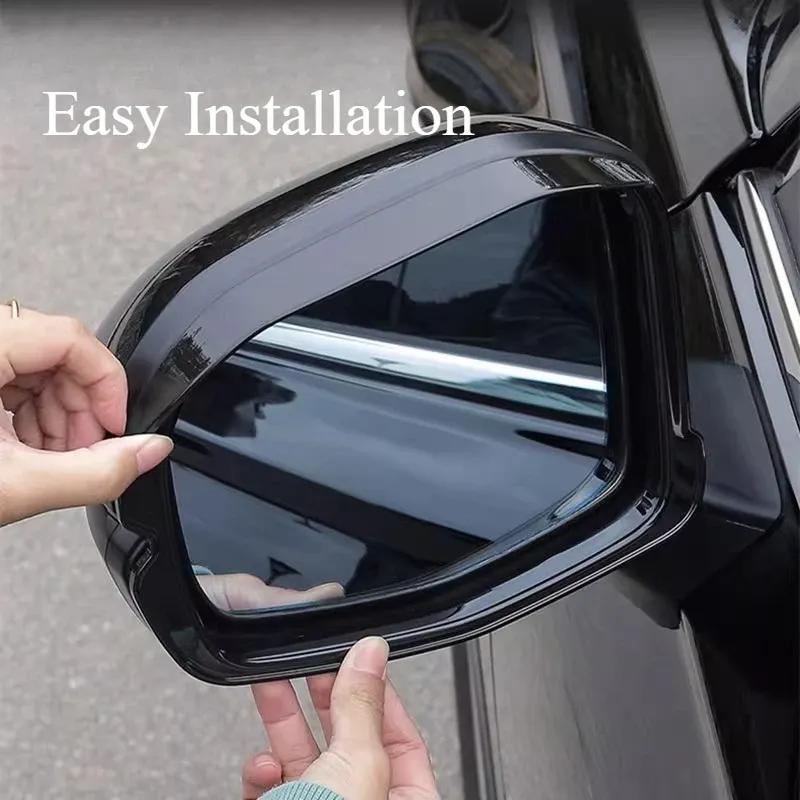 Car Side Window Deflector & Rear Mirror Rain Guard for Honda CRV & BREEZE 2017-2026 Accessories