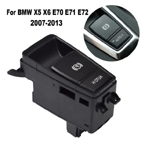 Electric Parking Handbrake Brake Switch Button 61319148508 For BMW X5 E70 X6 E71 E72 EMF Parking Brake Control Switch E70 E71