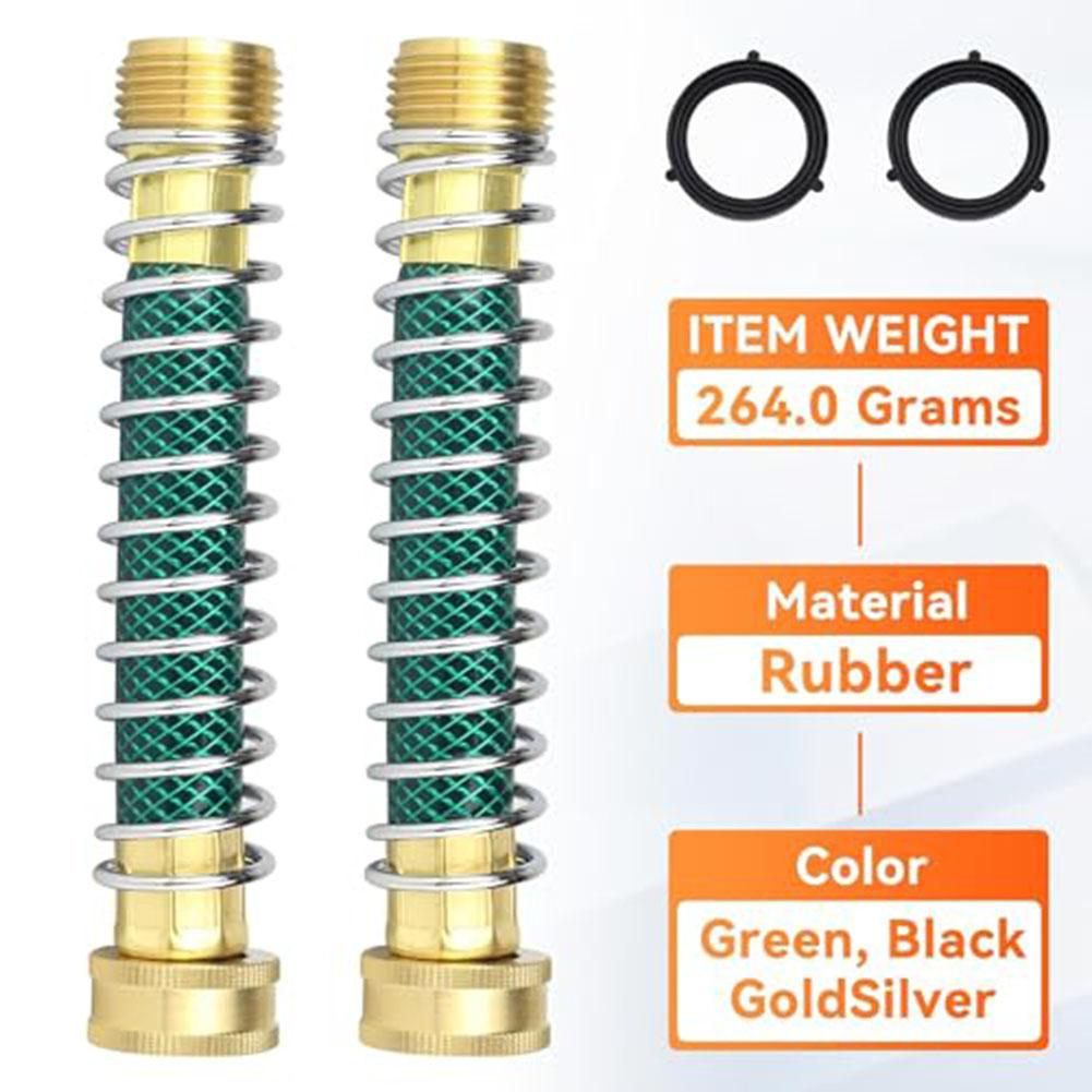 2er-Pack Gartenschlauch-Verlängerungsadapter Wasser schlauch-Verlängerungsadapter Schlauchverlängerer Gartenschlauchschutz Zubehör