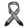 [Genuine Product] ERNIE BALL 4150 Guitar Strap JACQUARD STRAP SILVER ORLEANS Jacquard Strap Silver Orleans