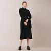 Bunderghost Wing Collar Strap Dress (Black)