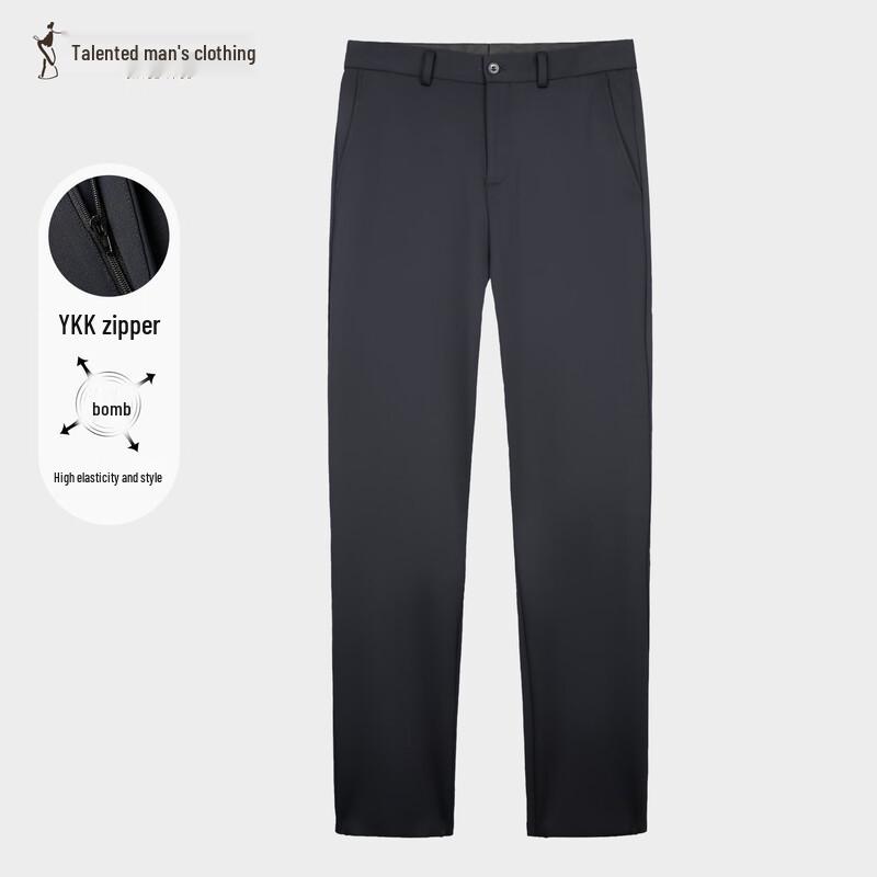 Men s Business Straight-Leg Trousers 31
