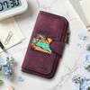 Summer Beach Pattern Long Wallet Leisure Multi Card Holder Fashion Portable Purse for Daily Use