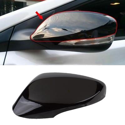 1PC Left Driver Side Mirror Cover Black For Hyundai Elantra 2011-2016 876163X000