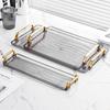 Rectangular Multi-Functional Tray for Snacks, Fruits, and Cups - Simple Style Creative Display