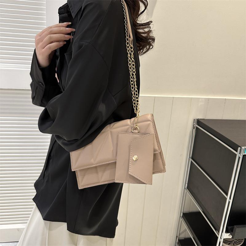 Fashionable Mini Shoulder Bag For Women Chic Retro Pu Leather Crossbody Purse