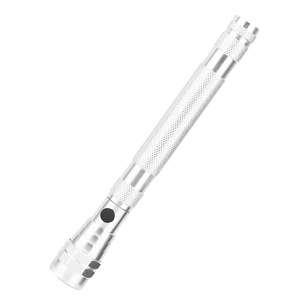 Portable LED Flashlight Outdoor Tools Emergency Light Flexible Head 3 LED Flashlights Telescopic Torch with Magnet