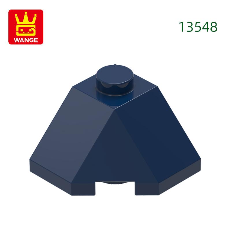 Non-Toxic 122Pcs/Lot 13548 Slope Roof Tile 2X2X1 Dots Block Moc Color Accessories Compatible With Brick Diy Children'S Toy Assembly Parts