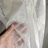 Metallic Color Organza Fabric 50x140cm Breathable Gradient Color Tulle Cloth For Wedding Dress Evening Gown Sewing Craft