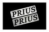 EE-500-2 Prius Silver/Black Acrylic 2-Layer Stickers, 30, 50, 60, PHV Alpha, Early and Late Models, Modellista, Set of 2