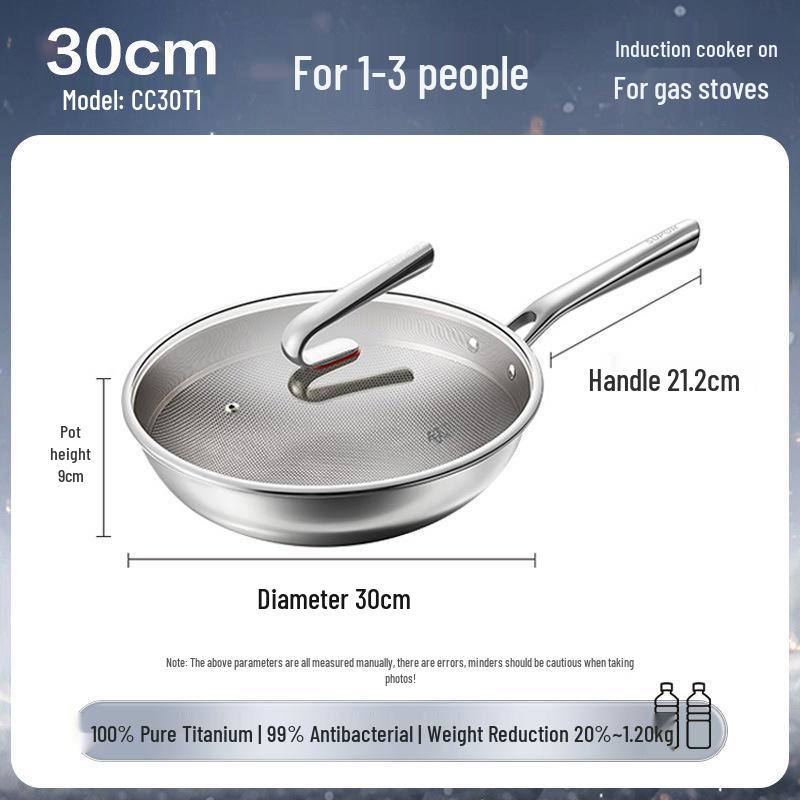 Supor Lightweight Non-stick Pure Titanium Stir-fry Wok