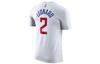 Nike X NBA T Shirts Men's White Crew Neck Moderate Straight Fit CV8527-101